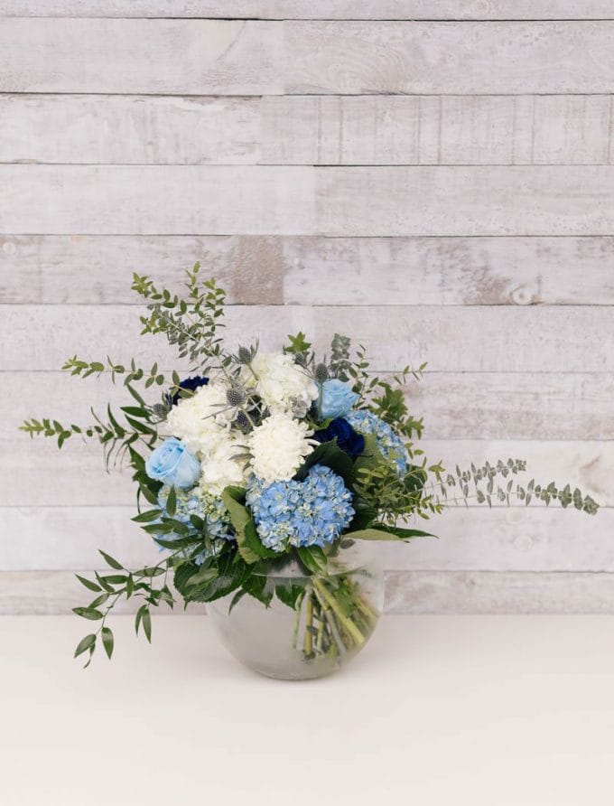 Arrangement funéraire · Le Bleu Océan