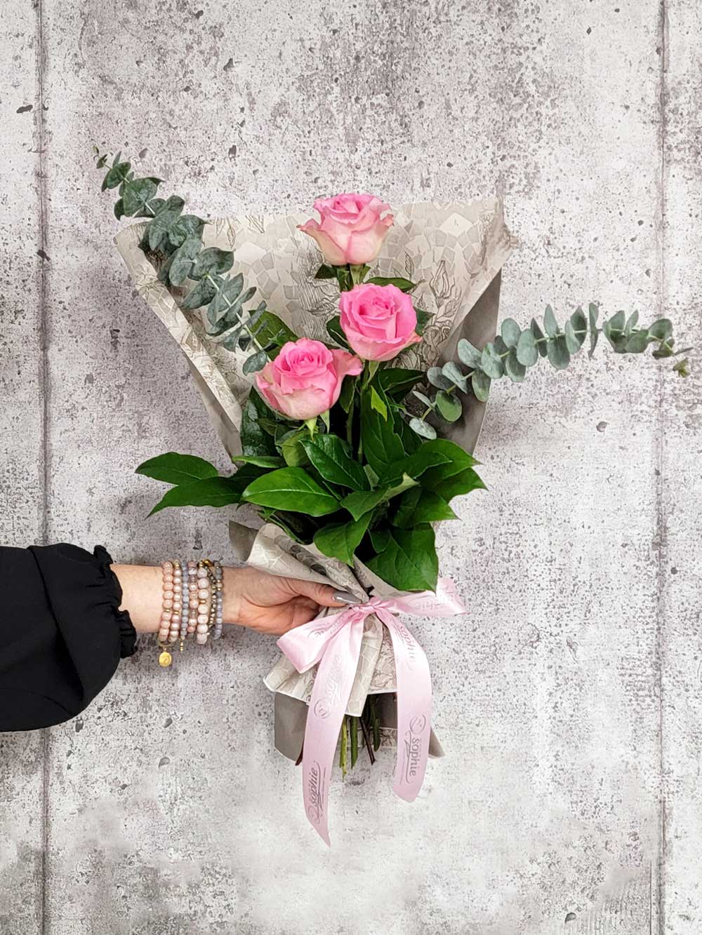 Adèle bouquet st-valentin roses jardin roses