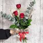 bouquet roses rouges saint valentin