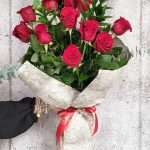 douzaine roses rouges st-valentin