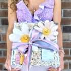 Cadeau naissance marguerites - Rayonnante