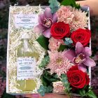 boite fleurs savon pour les mains et le corps