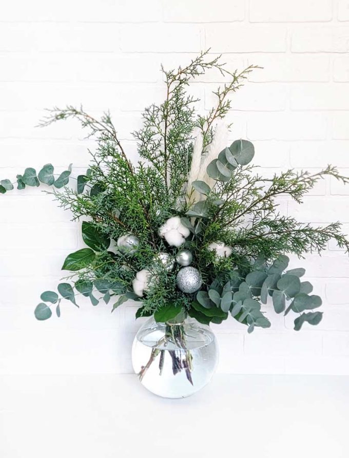 bouquet douceur hivernale