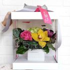 l'éclatée sophistiquée - boite fleurs colorees