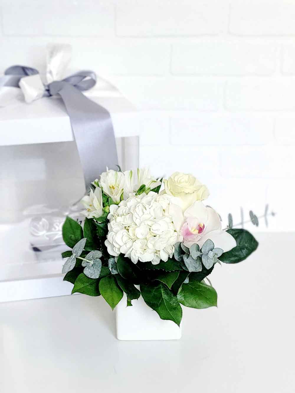 l'intemporelle sophistiquée - bouquet fleurs blanches