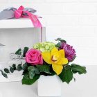 l'éclatée sophistiquée - bouquet fleurs colorees