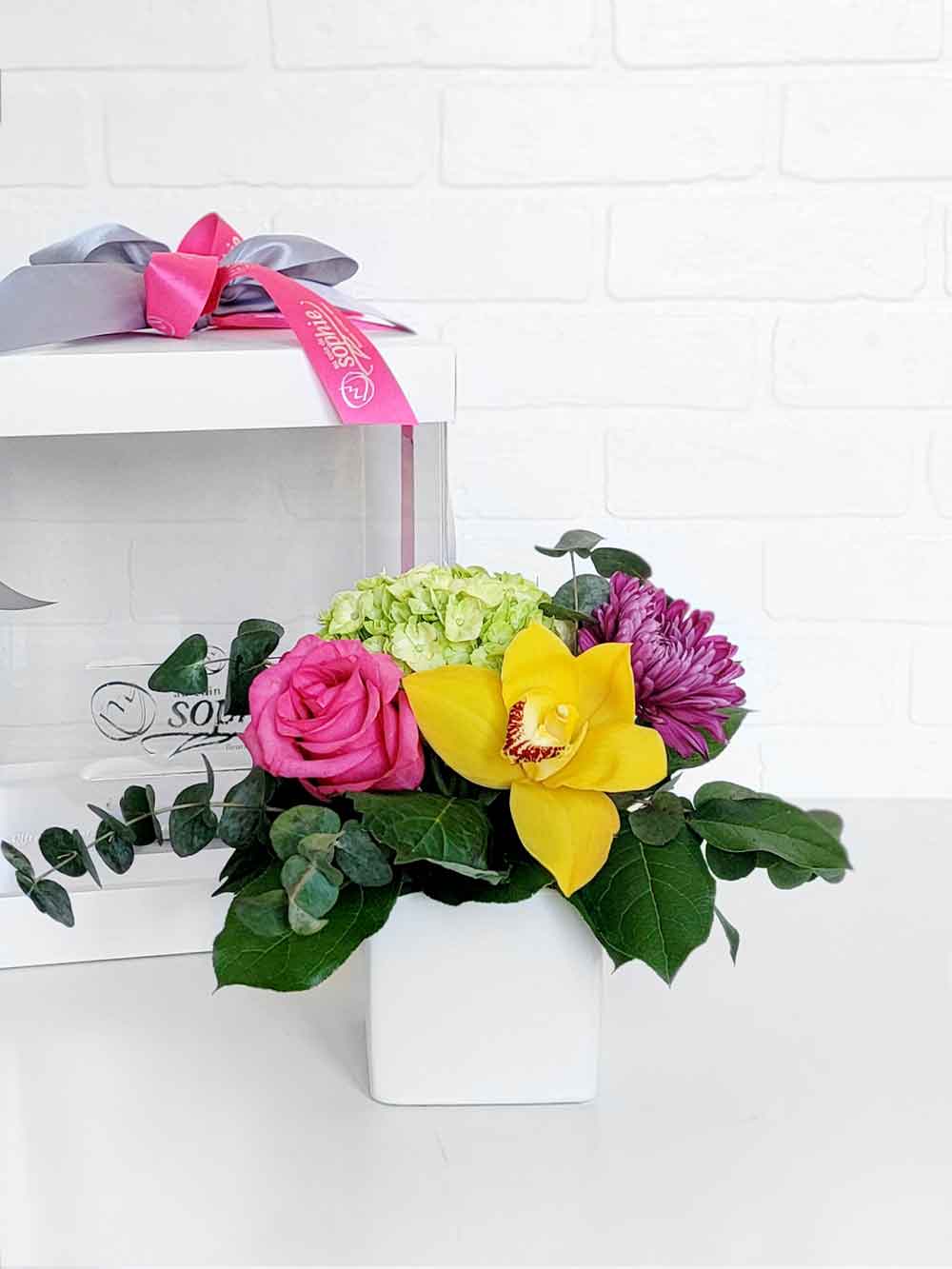 l'éclatée sophistiquée - bouquet fleurs colorees