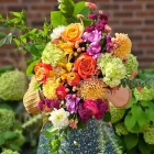 bouquet fleurs colore