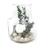 rose eternelle blanche arrangement