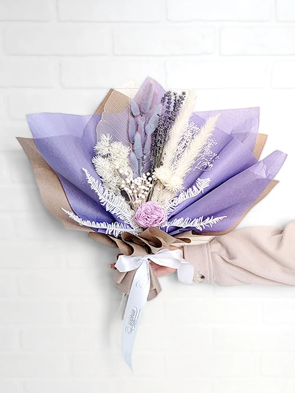 Bouquet de Fleurs Séchées - Adrienne - Fleuriste Au Coin de Sophie Boisbriand & St-Eustache