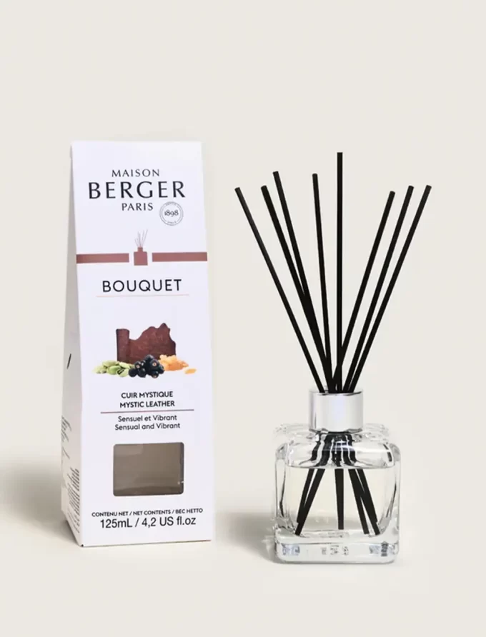 diffuseur à roseaux · cuir mystique de maison berger