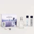 lampe berger verre transparent · maison berger