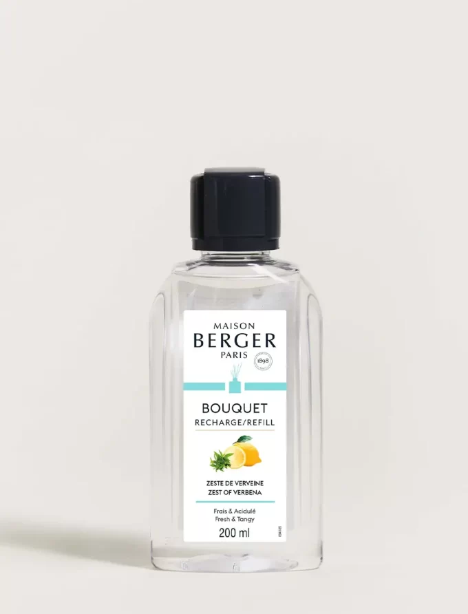 recharge pour diffuseur à roseaux · zeste de verveine de maison berger