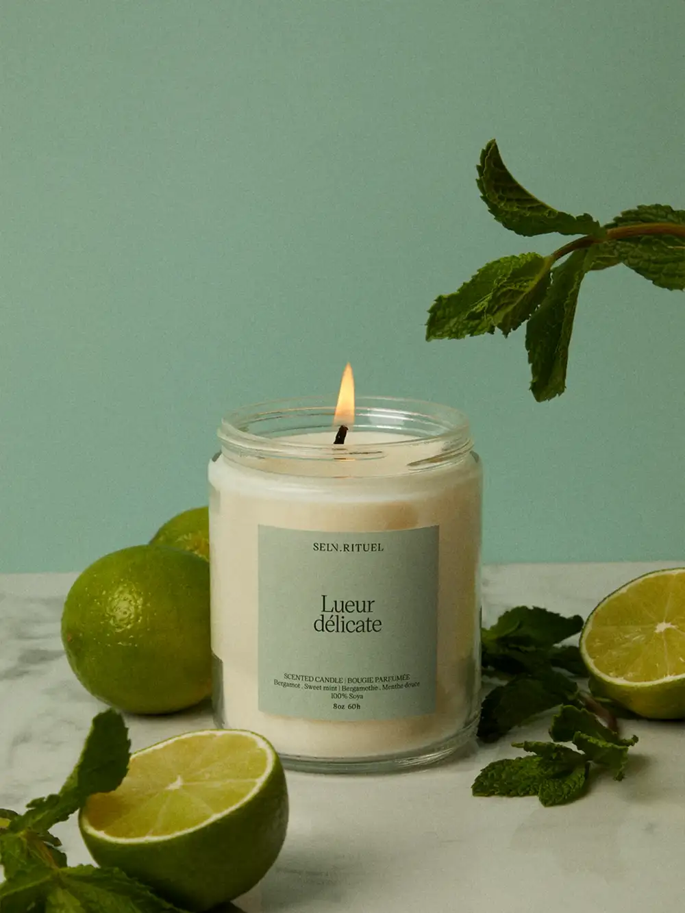 Bougie Selv Rituel - Lueur delicate - Fleuriste Au Coin de Sophie Boisbriand & St-Eustache