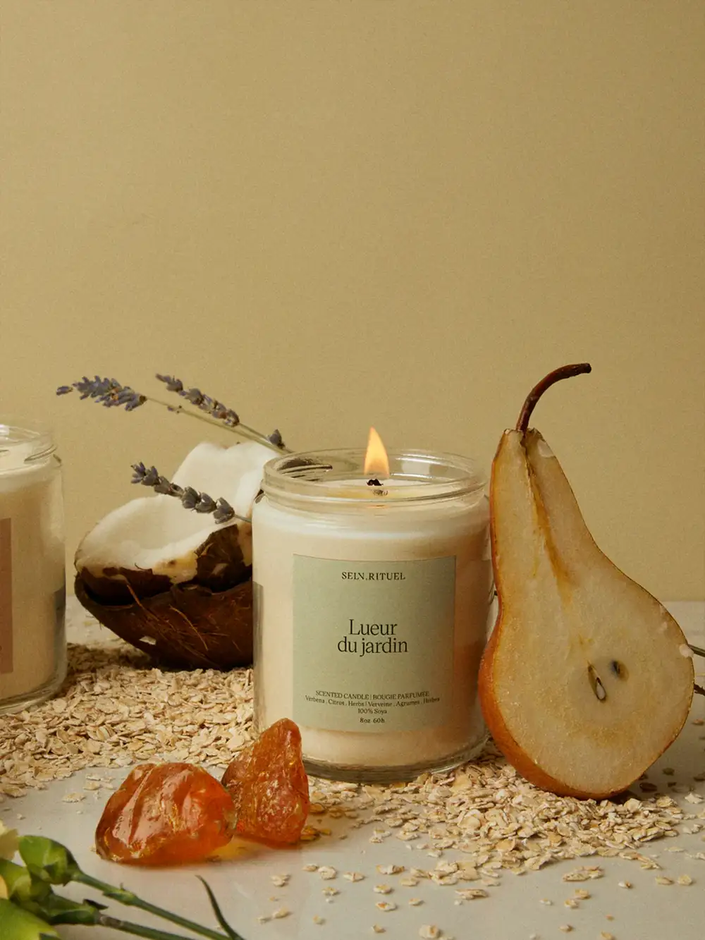 Bougie Selv Rituel - Lueur du jardin - Fleuriste Au Coin de Sophie Boisbriand & St-Eustache