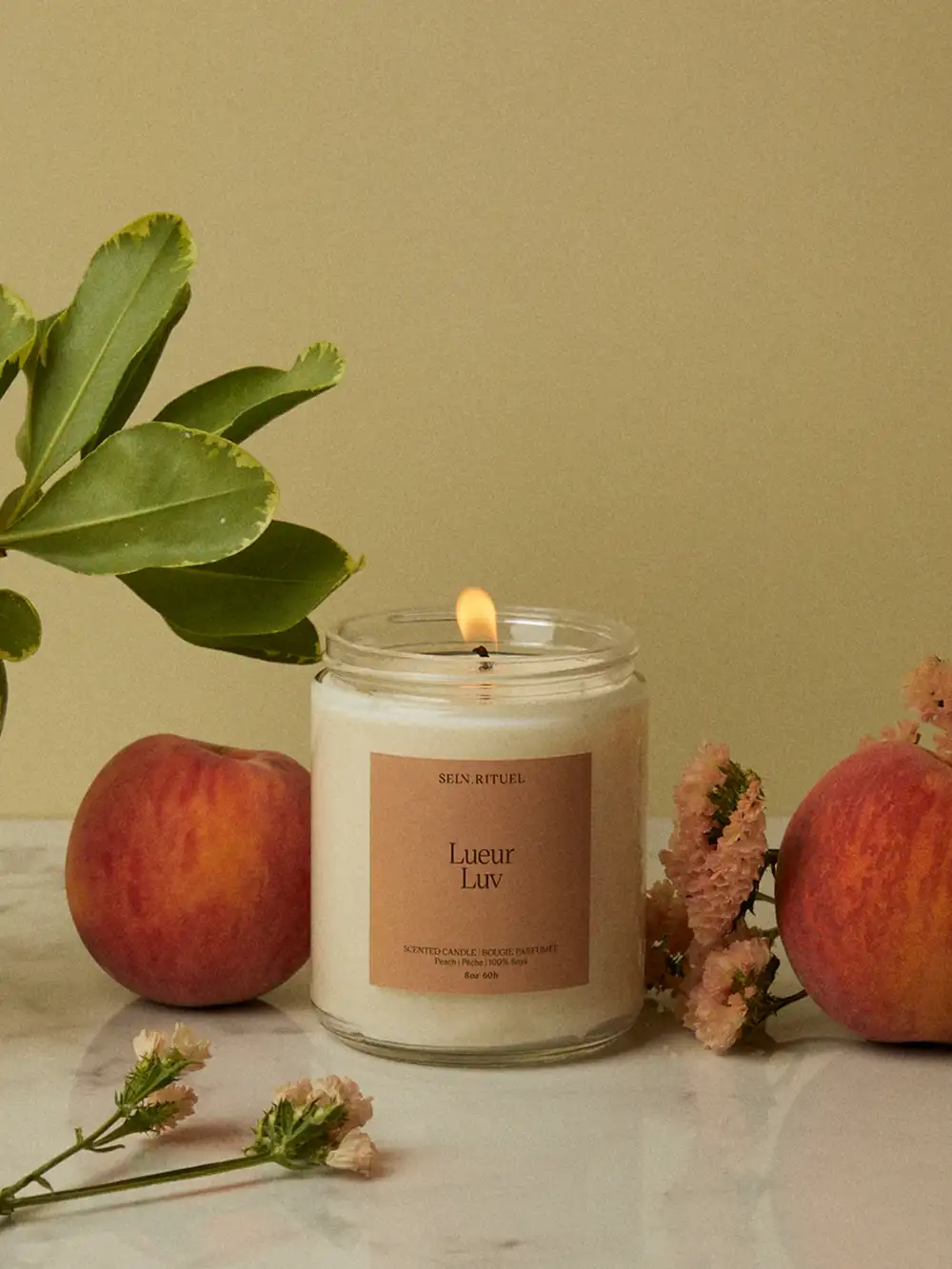 Bougie Selv Rituel - Lueur Luv - Fleuriste Au Coin de Sophie Boisbriand & St-Eustache