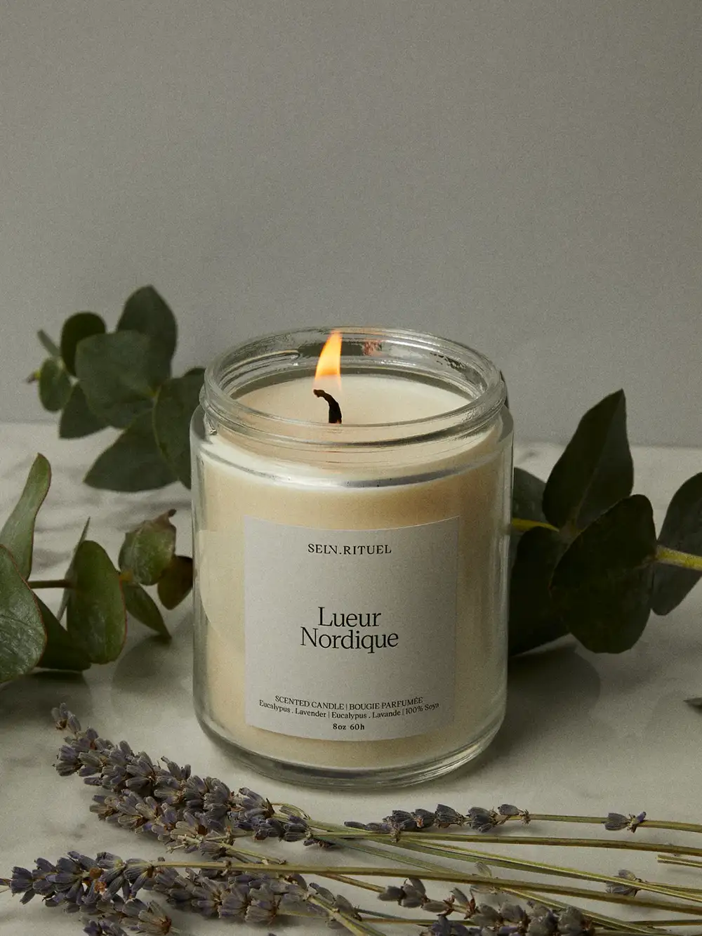 Bougie Selv Rituel - Lueur Nordique - Fleuriste Au Coin de Sophie Boisbriand & St-Eustache