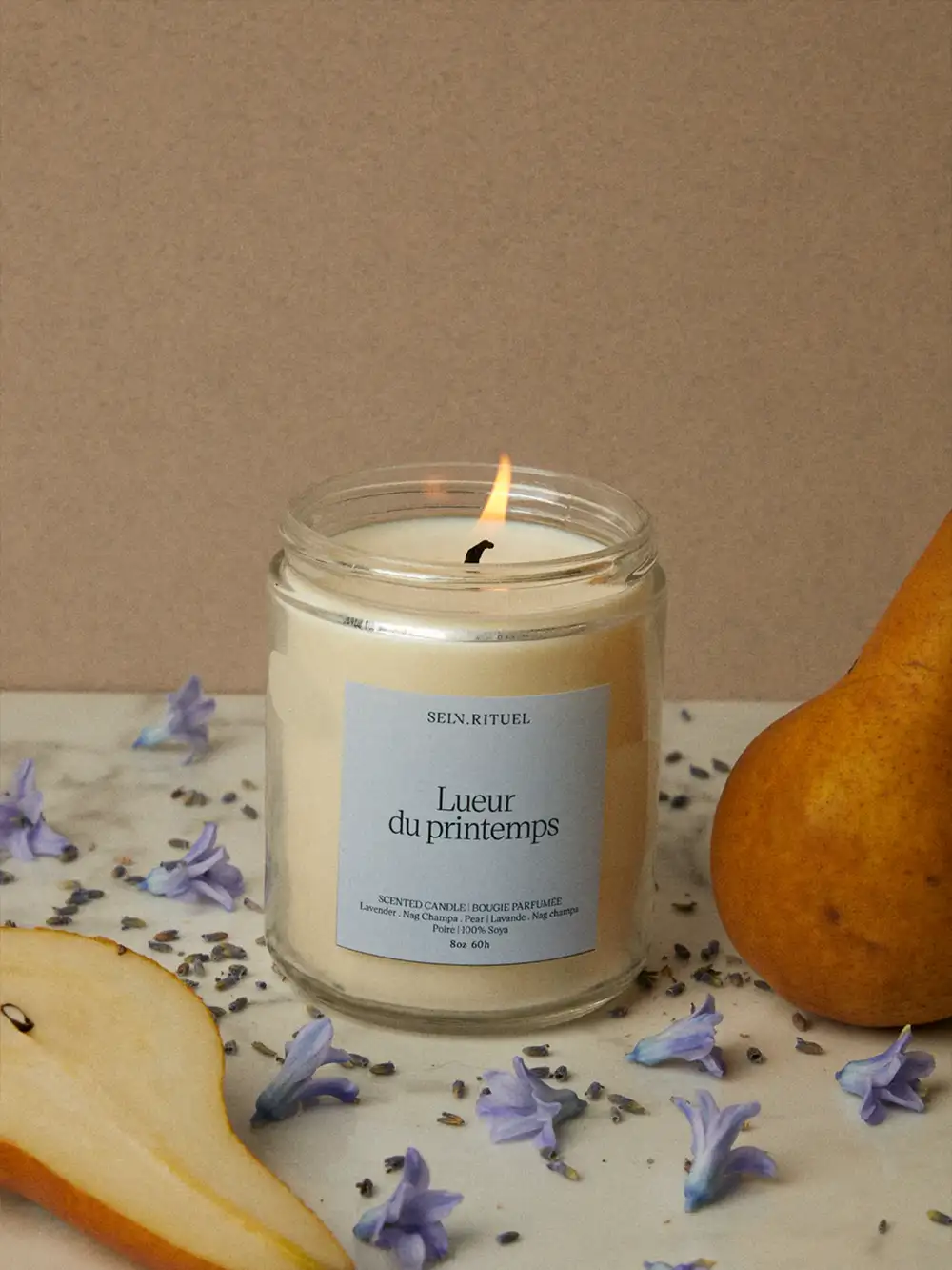 Bougie Selv Rituel - Lueur du printemps - Fleuriste Au Coin de Sophie Boisbriand & St-Eustache