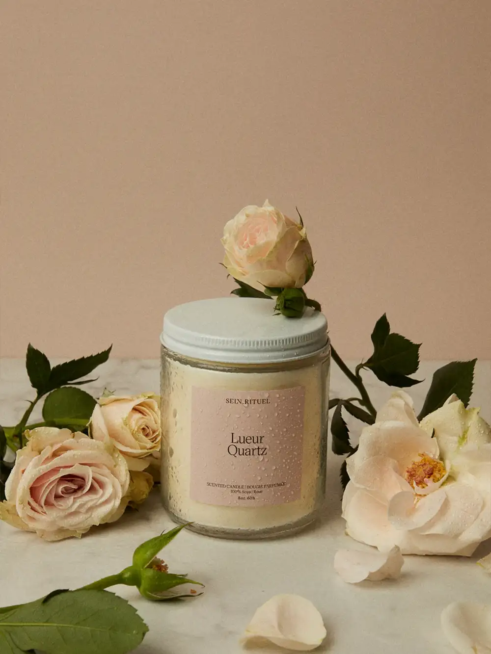 Bougie Selv Rituel - Lueur Quartz - Fleuriste Au Coin de Sophie Boisbriand & St-Eustache