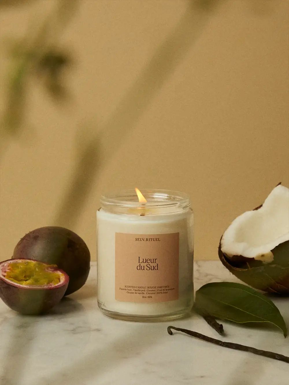 Bougie Selv Rituel - Lueur du Sud - Fleuriste Au Coin de Sophie Boisbriand & St-Eustache