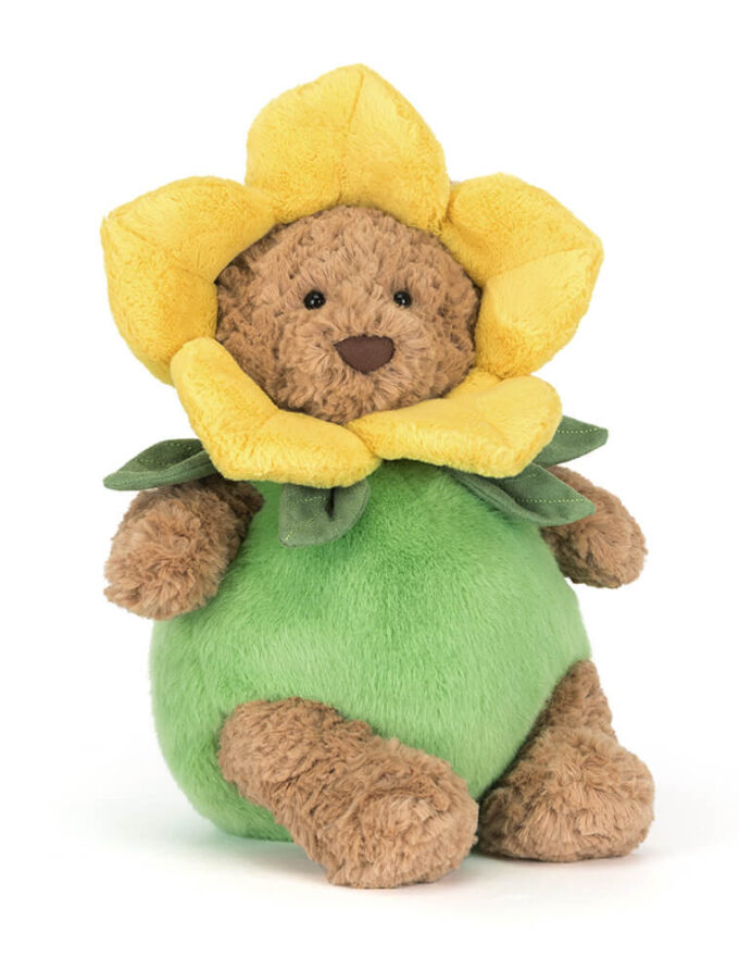 jellycat peluche ourson jonquille · bartholomew bear daffodil outfit