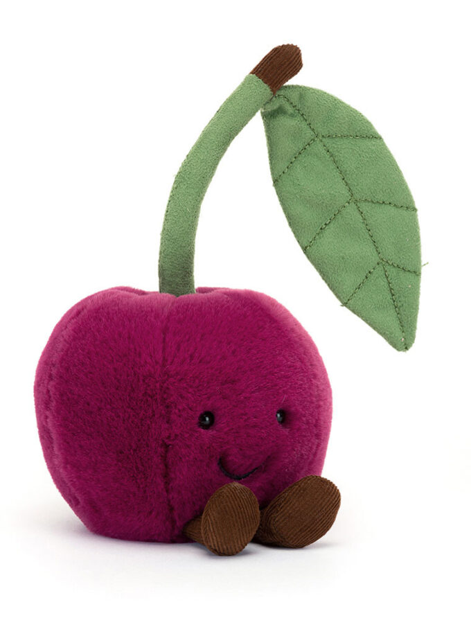 jellycat peluche cerise · amuseables cherry